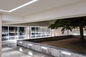 Устройство архитектурно-художественной подсветки фасада Павильона